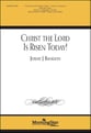 Christ the Lord Is Risen Today! SATB choral sheet music cover